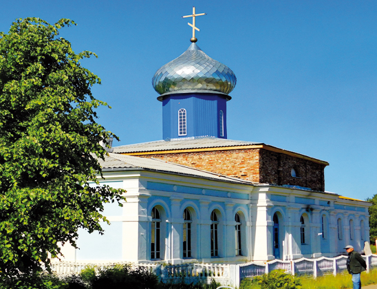 Свято-Тихвинская православная церковь.
