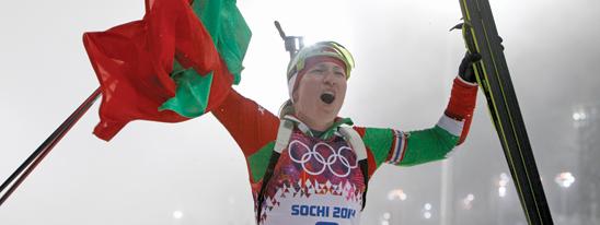 Принимай, Беларусь, олимпийское золото!
